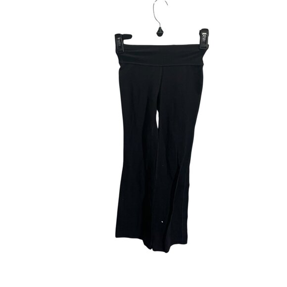 Athleta Girl High Rise Chit Chat Flare Pants Black Size S - Picture 1 of 4